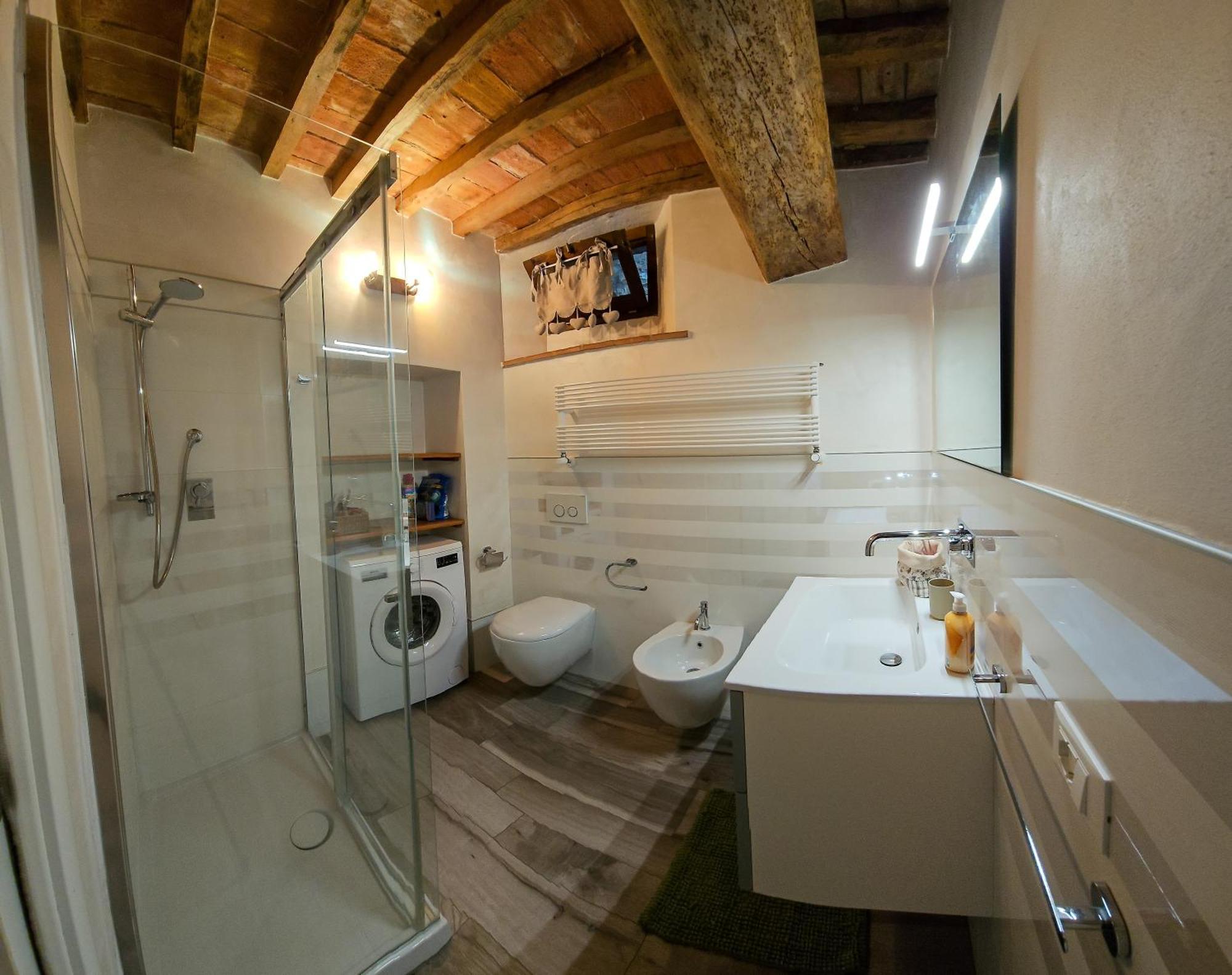 לינה וארוחת בוקר קסטלנואובו ברארדנגה Casa Paola Nel Chianti חדר תמונה